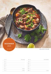 Kochen mit Martina und Moritz 2025 - schnell und einfach = einfach gut - Bild-Kalender 23,7x34 cm - Küchen-Kalender - gesunde Ernährung - mit 26 Rezepten - Wand-Kalender - Illustrationen 3