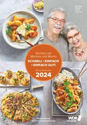 Kochen mit Martina und Moritz Rezeptkalender 2024 - Cover