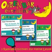 Radiogeschichten von Biber & Specht, den Walddetektiven, Teil 4-6 - Ohrenbär extralang - Cover