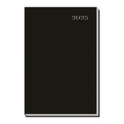 Trötsch Taschenkalender A6 schwarz 2025