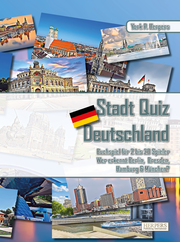 Stadt Quiz Deutschland - Buchspiel für 2 bis 20 Spieler, Wer erkennt Berlin, Dresden, Hamburg & München?