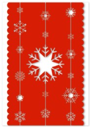 Weihnachtliche Lasercut-Karten