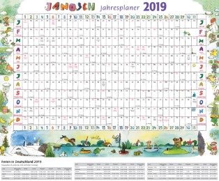 Janosch Jahresplaner 2019 / 508797