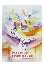 Jahreslosung 2025 - Andrea Sautter - Kunstblatt 40 x 60 cm - Cover