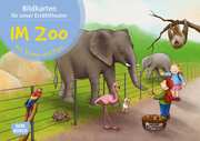 Im Zoo mit Emma und Paul. Kamishibai Bildkartenset. - Cover