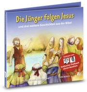 Die Jünger folgen Jesus und drei weitere Geschichten aus der Bibel. Gelesen von Katharina Thalbach und Ulrich Noethen - Cover