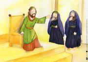 Josef, Maria und Jesus müssen fliehen - Abbildung 1