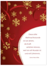Weihnachtskarten 'Rilke' - Abbildung 2