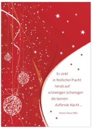 Weihnachtskarten 'Rilke' - Abbildung 4