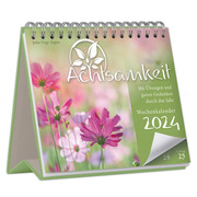 Achtsamkeit Wochenkalender 2024 - Mit Übungen und guten Gedanken durch das Jahr - Cover