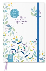 Mein Mini-Notizbuch A6 'live - love - teach'- Edition Blumen