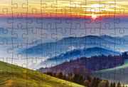 Puzzle-Postkarte Schwarzwald 2
