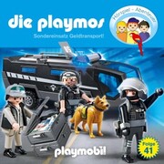 Die Playmos - Das Original Playmobil Hörspiel, Folge 41: Sondereinsatz Geldtransport! - Cover