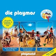 Die Playmos - Das Original Playmobil Hörspiel, Die große Cowboy- und Indianer-Box, Folgen 21,32,35
