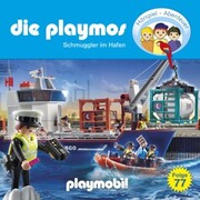 Die Playmos - Das Original Playmobil Hörspiel, Folge 77: Schmuggler im Hafen - Cover
