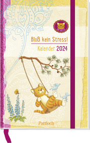 Om-Katze: Bloss kein Stress! Taschenkalender 2024