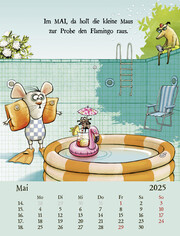 Wandkalender 2025: Der tierisch tolle Tierkalender - Illustrationen 1