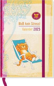 Taschenkalender 2025: Om-Katze: Bloß kein Stress! - Cover