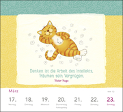 Wochenkalender 2025: Om-Katze: In der Ruhe liegt die Kraft - Abbildung 3