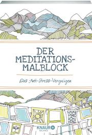 Der Meditations-Malblock - Cover
