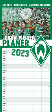 grün-weißer Planer - SV Werder Bremen 2023