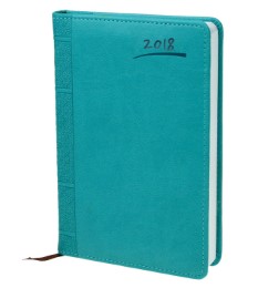 Buchkalender Aqua 2018
