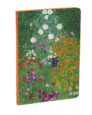 Flower Garden by Gustav Klimt A5 Notizbuch