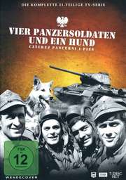 Vier Panzersoldaten und ein Hund