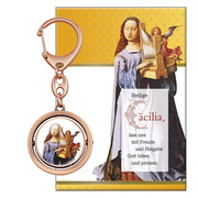 Schlüsselanhänger 'Heilige Cäcilia'