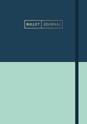 Bullet Journal Mint/Blue mit Stift
