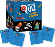 Kartenbox: Das große Quiz - Superhelden - Cover