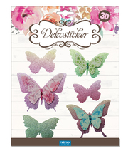 Dekosticker 3D Schmetterlinge