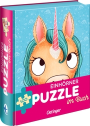 Puzzle im Buch - Einhörner - Cover