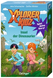 Xplorer Kidz. Insel der Dinosaurier - Cover