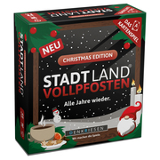 Stadt Land Vollpfosten: Christmas Edition - Das Kartenspiel