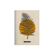 matabooks - A5 Notizheft aus Graspapier - Maya Farbe: Orange