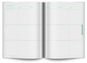 Das Kita-Gruppentagebuch mit Herz, DIN A 4, Variante 'Orange' - Illustrationen 1
