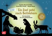 Ein Esel geht nach Bethlehem - Eine Geschichte für unser Schattentheater - Cover