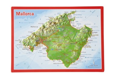 Reliefpostkarte Mallorca - Cover