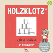Holzklotz Feine Steine - 34 Holzquader
