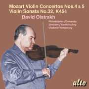 Violinkonzerte Nr. 4 & 5/Violinsonate KV 454