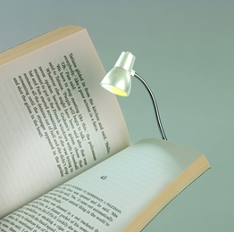 Little Lamp (Weiß) - LED Booklight Leselampe - Leselicht - Geschenk für Leser, Buchliebhaber - Deutsche Ausgabe - Abbildung 3