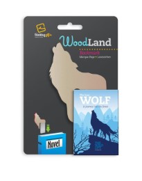 Woodland Lesezeichen 'Wolf' - Cover