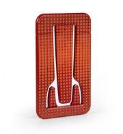 Flexistand Pro (Red Dots) - flexibler Tablethalter - für alle Handys und Tablets - superflach - stufenlos verstellbar - hochkant und quer - passt in jede Tasche - ideal für unterwegs