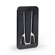 Flexistand Pro (Black Dots) - flexibler Tablethalter - für alle Handys und Tablets - superflach - stufenlos verstellbar - hochkant und quer - passt in jede Tasche - ideal für unterwegs