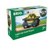 33896 BRIO Goldwaggon mit Licht