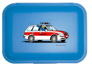 Globi Lunchbox Polizei blau
