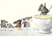 Postkarten 'Suppensch-mäuse'