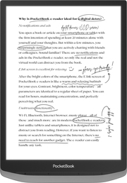 PocketBook E-Book-Reader InkPad X Pro Mist Grey - Abbildung 1
