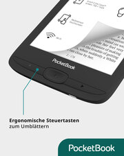 PocketBook E-Book-Reader Basic Lux 4 Black (schwarz) - Abbildung 5